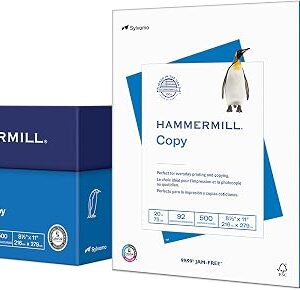 Hammermill Printer Paper, 20 Lb Copy Paper - 3 Ream