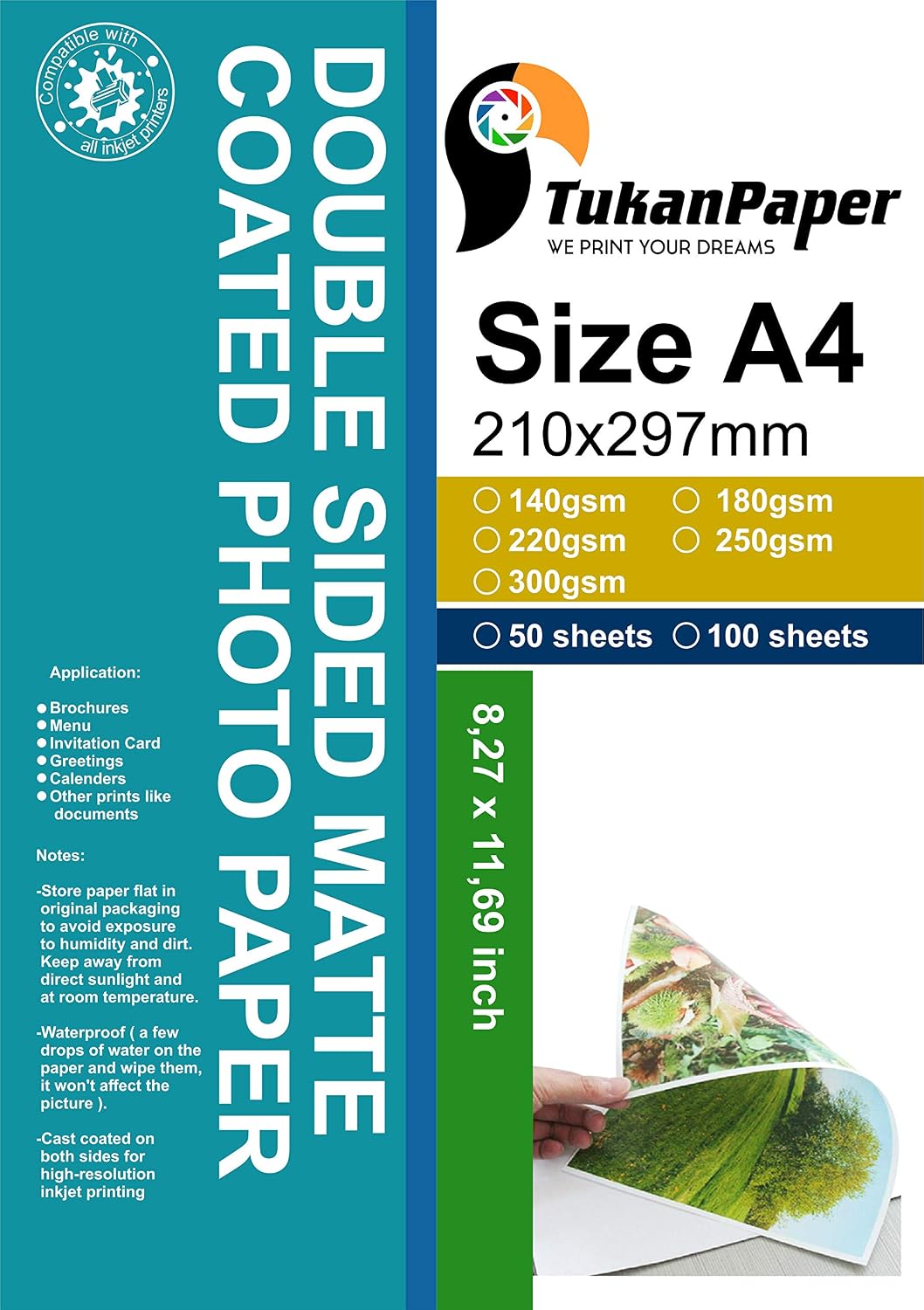 Photographs Double side matte Inkjet Photo