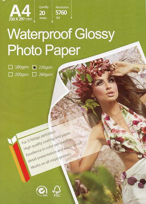 Great Premium Quality Photo Glossy White Paper